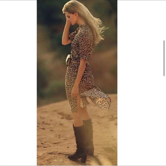 Anthropologie McKenzie Dress Animal print dress - Picture 4 of 15